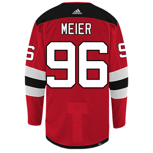 Timo Meier New Jersey Devils Adidas Primegreen Authentic NHL Hockey Jersey