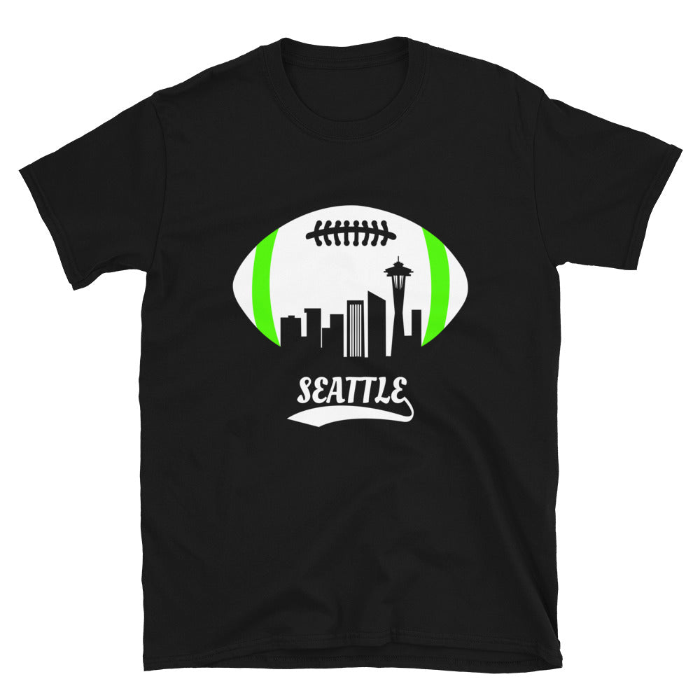 Unisex Seattle Seahawks Football Short Sleeve Tee Shirt