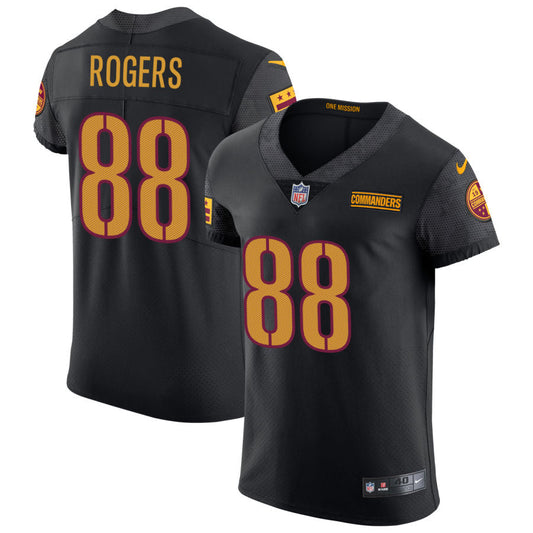 Armani Rogers Washington Commanders Nike Vapor Untouchable Elite Alternate Jersey - Black