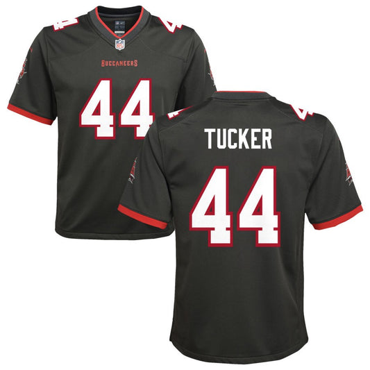 Sean Tucker Tampa Bay Buccaneers Nike Youth Alternate Game Jersey - Pewter