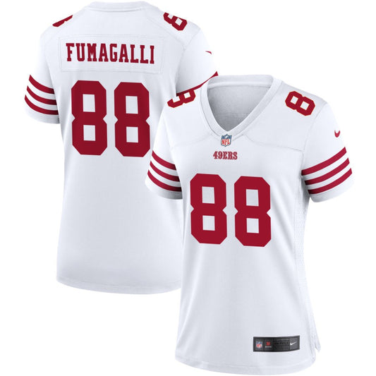 Troy Fumagalli San Francisco 49ers Nike Women's Game Jersey - White