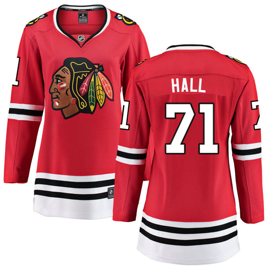 Taylor Hall Chicago Blackhawks Fanatics Branded Women's Home Breakaway Jersey - Red