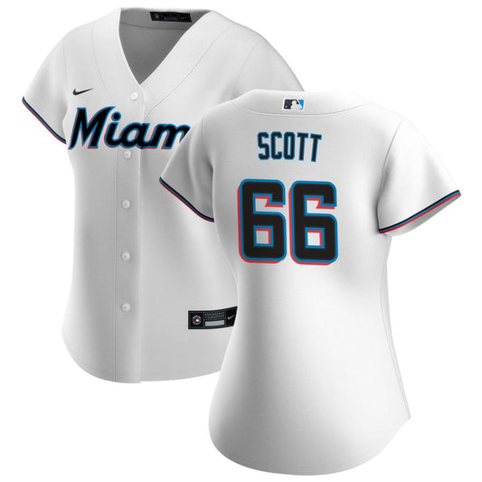 Tanner Scott Miami Marlins Nike Women's Home Replica Jersey - White