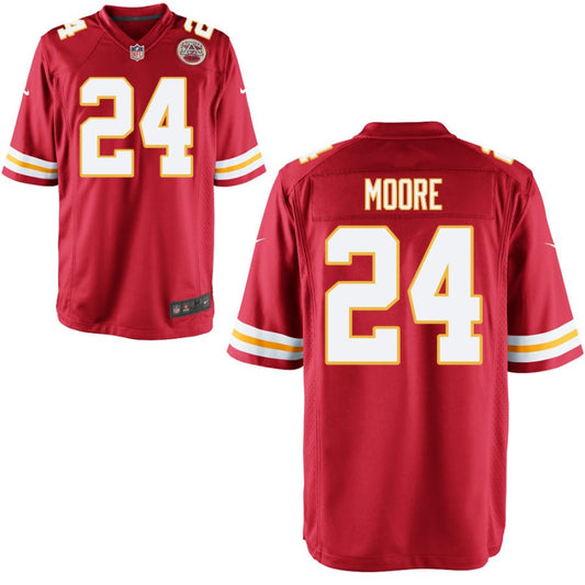 Skyy Moore Kansas City Chiefs Nike Youth Game Jersey - Red