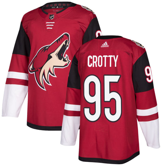 Cameron Crotty Arizona Coyotes adidas Authentic Jersey - Maroon